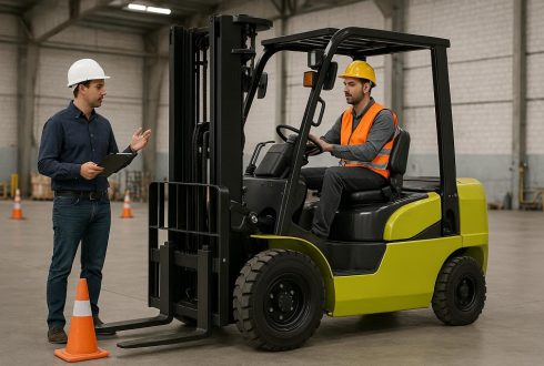 چگونه گواهینامه لیفتراک بگیریم؟